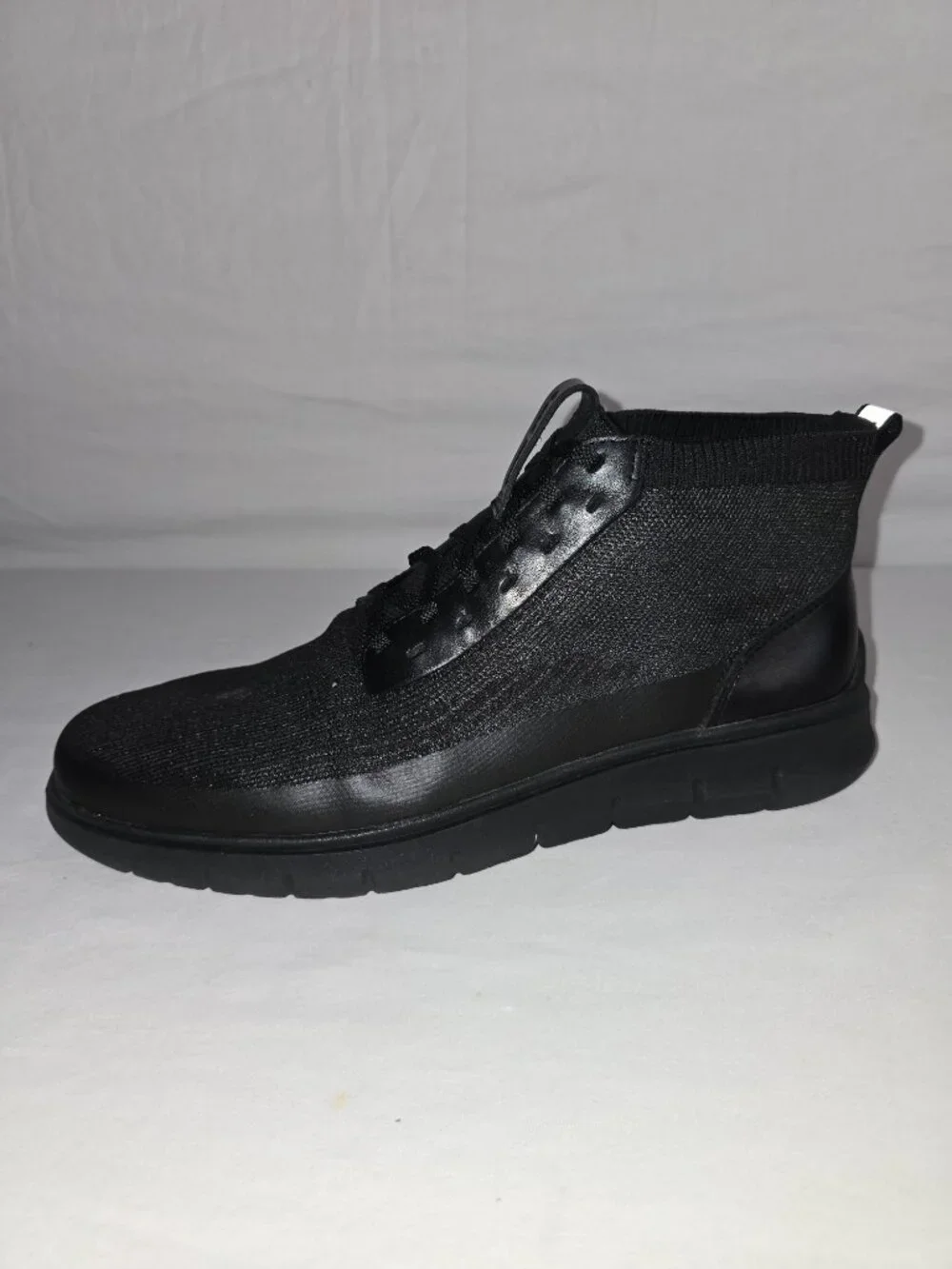Cole Haan C32419 Black ZG Stitchlite Hitop Water Resistant Sneaker Men's 10.5